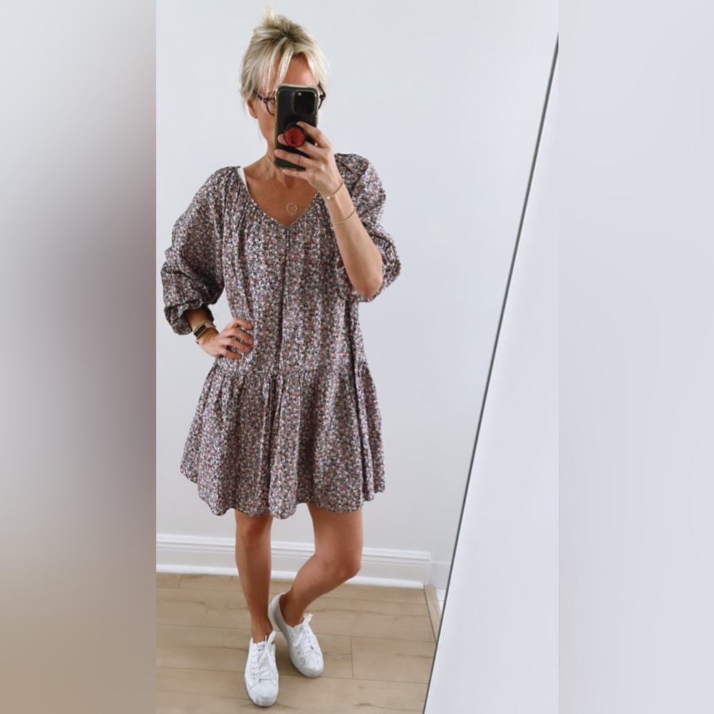H&M floral flowy dress